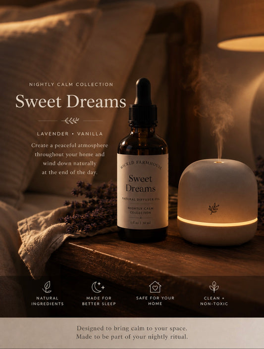 Diffuser + Dryer Ball Oil | Nightly Calm