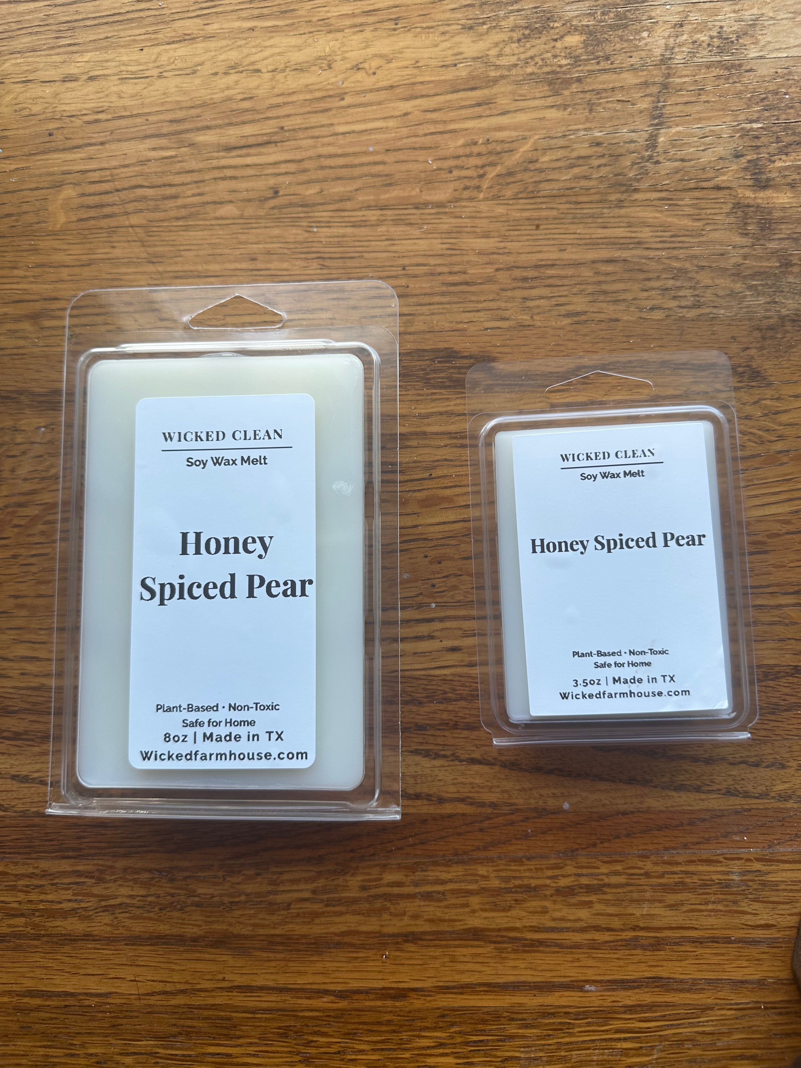 Mini Soy Wax Melts | Stock Drop | 3.5oz (Left is XL, Right is Mini in photo)
