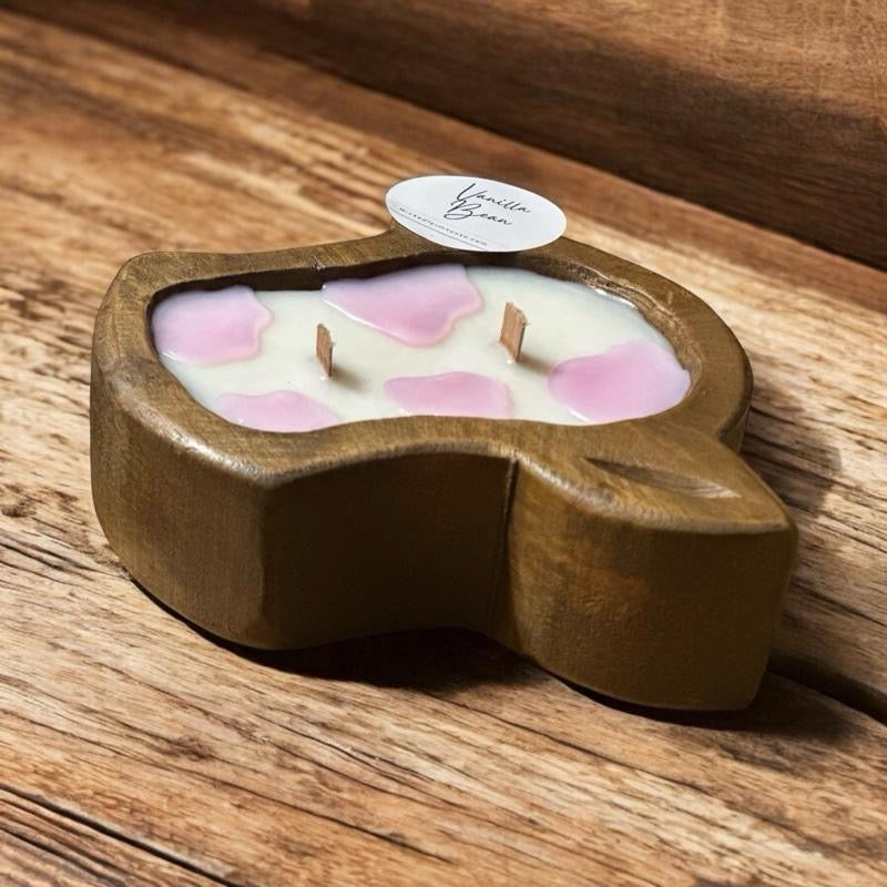 Mini Cow Head Candle