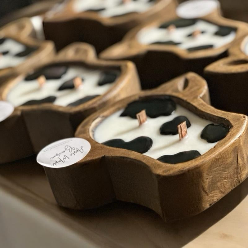 Mini Cow Head Candle | Pre Order