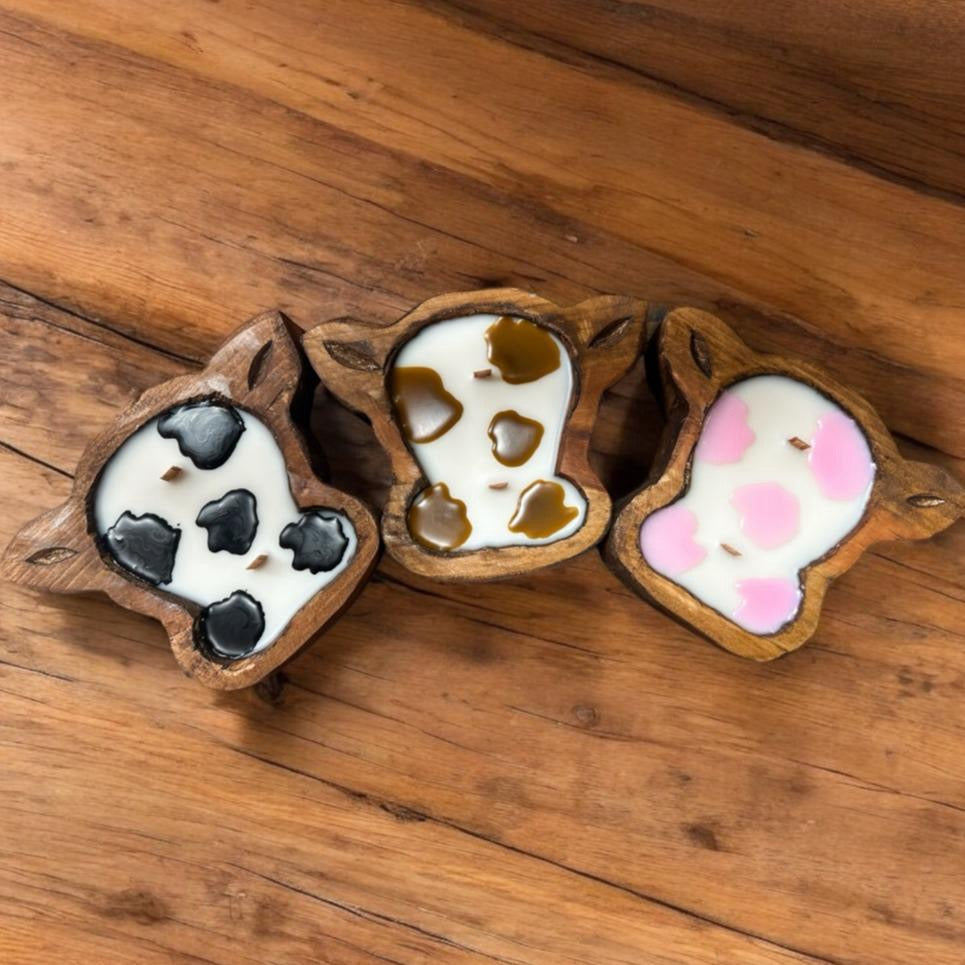 Mini Cow Head Candle | Pre Order